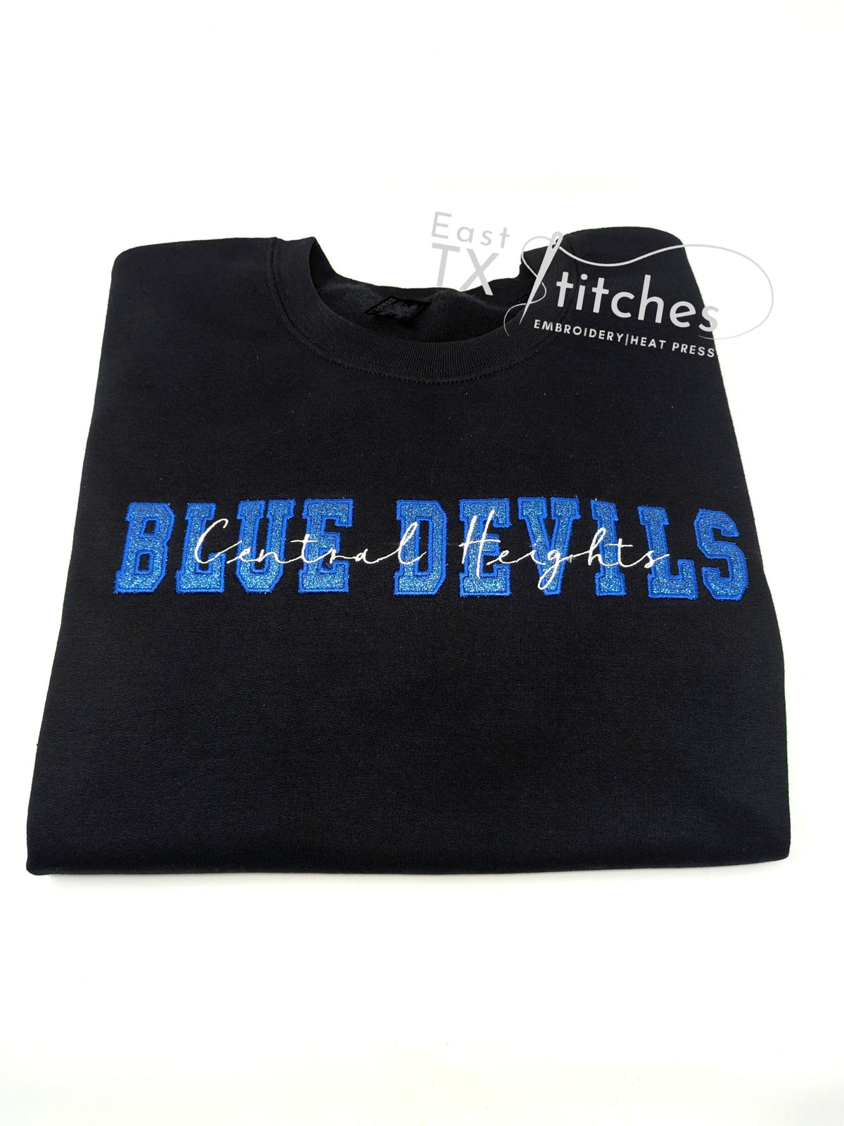 Glitter HTV Sweater Central Heights